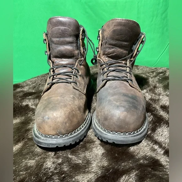 Red Wing 4433 Supersole steel toe work boots sz 12 (JUGXKR) - Picture 3 of 9